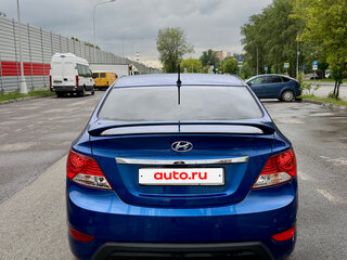 2012 Hyundai Solaris I, синий, 690000 рублей, вид 5