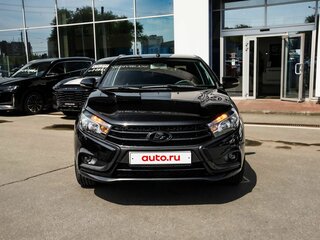 2020 Lada (ВАЗ) Vesta I, чёрный, 995000 рублей, вид 4