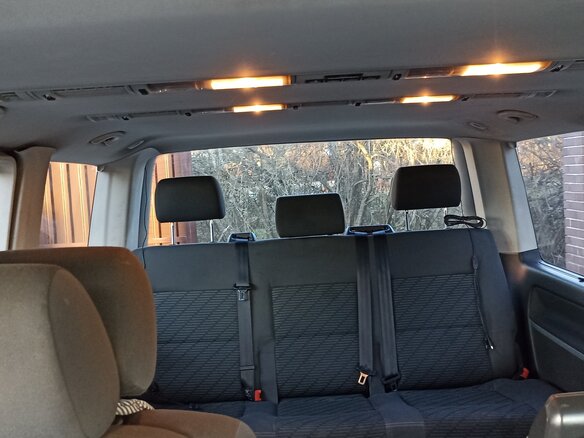 2013 Volkswagen Multivan T5 Рестайлинг, чёрный, 1940000 рублей - вид 24