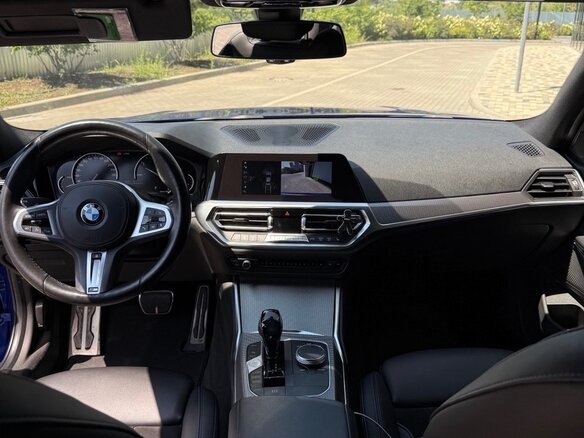 2020 BMW 3 серии 320d xDrive VII (G2x), синий, 4100000 рублей - вид 7