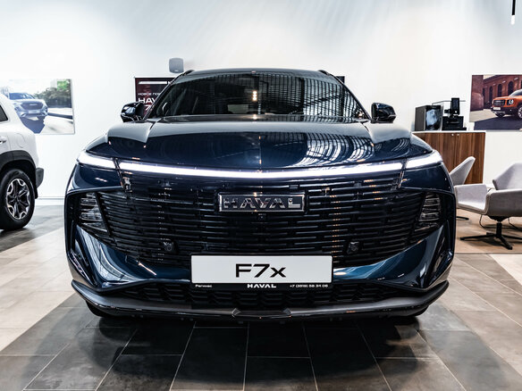 2026 Haval F7x II, синий - вид 3