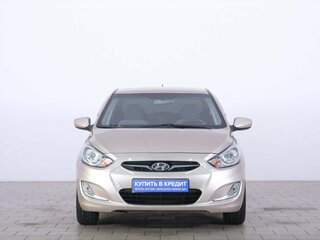 2011 Hyundai Solaris I, бежевый, 869000 рублей, вид 2
