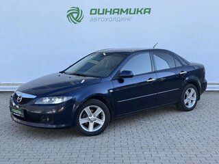 2007 Mazda 6 I (GG) Рестайлинг, синий, 450000 рублей, вид 1