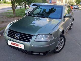 2002 Volkswagen Passat B5 Рестайлинг, зелёный, 440000 рублей, вид 1