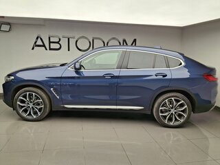 2025 BMW X4 20i II (G02) Рестайлинг, синий, 8190000 рублей, вид 2