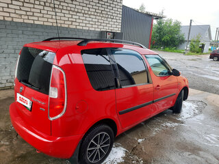 2010 Skoda Roomster I, красный, 465000 рублей, вид 4