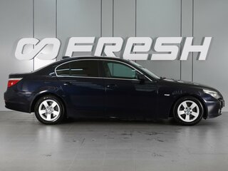2008 BMW 5 серии 525i V (E60/E61) Рестайлинг, синий, 1490000 рублей, вид 5