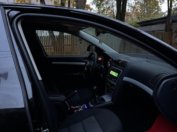 2008 Skoda Octavia II (A5) Рестайлинг, чёрный - вид 7