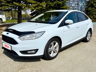 2015 Ford Focus III Рестайлинг, белый, 840000 рублей, вид 1