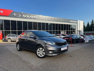 2015 Kia Rio III Рестайлинг, серый, 751641 рублей, вид 1
