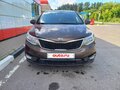 2017 Kia Rio III Рестайлинг, коричневый, 750000 рублей - вид 1