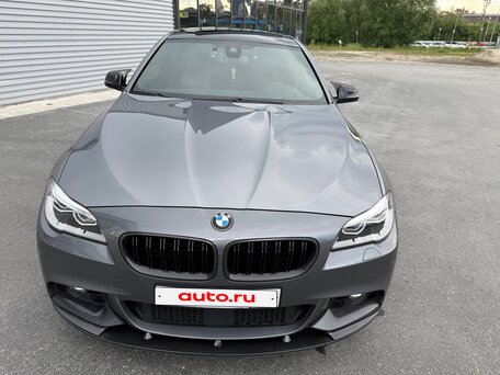 2016 BMW 5 серии 528i xDrive VI (F10/F11/F07) Рестайлинг, серый, 2750000 рублей, вид 2