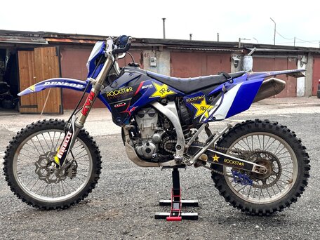 2008 Yamaha WR450F, синий, 365000 рублей, вид 2