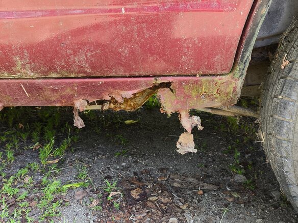 1989 Ford Escort IV, красный, 30000 рублей - вид 3