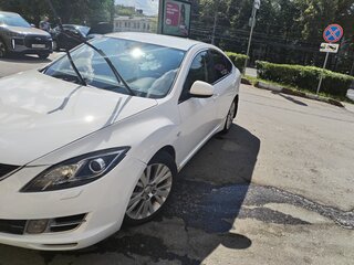 2008 Mazda 6 II (GH), белый, 650000 рублей, вид 1