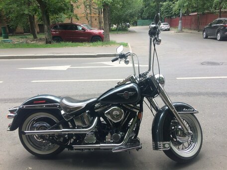 1995 Harley-Davidson Heritage, серый, 900000 рублей, вид 1