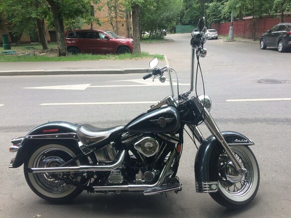 1995 Harley-Davidson Heritage, серый, 900000 рублей