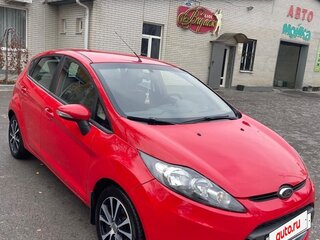 2008 Ford Fiesta Mk6, красный, 570000 рублей, вид 3