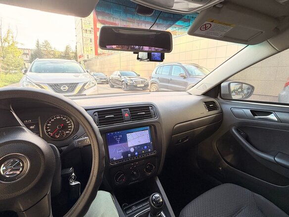 2013 Volkswagen Jetta VI, серебристый, 950000 рублей - вид 8