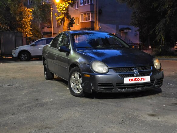 2003 Dodge Neon II, серый, 111000 рублей - вид 2