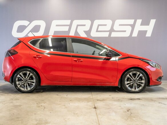 2013 Kia Ceed II, красный - вид 4