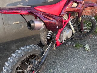2022 Kayo Basic YX140EM, красный, 60000 рублей, вид 3