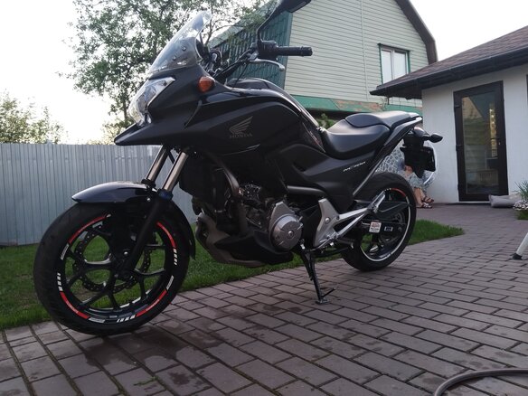2013 Honda NC 700X, чёрный, 450000 рублей - вид 5