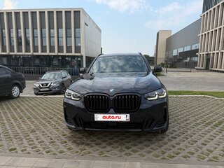 2022 BMW X3 30i xDrive III (G01) Рестайлинг, чёрный, 5600000 рублей, вид 4