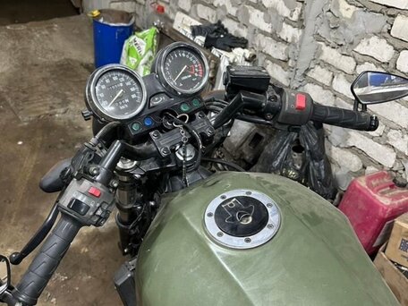 1999 Kawasaki ZRX 400, зелёный, 210000 рублей, вид 5