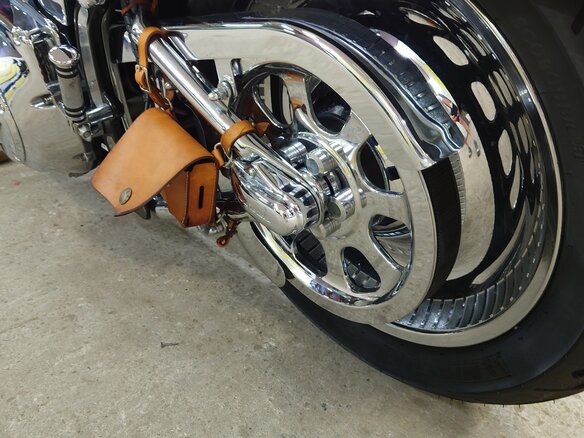 2003 Harley-Davidson Softail Deuce, бежевый, 615000 рублей - вид 14