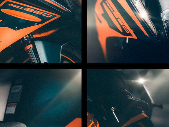2022 KTM RC 390, синий, 480000 рублей - вид 1