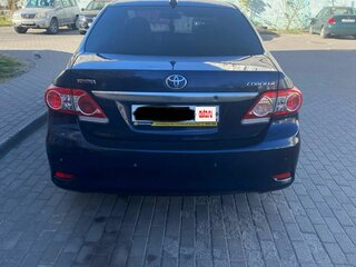 2011 Toyota Corolla X (E140, E150) Рестайлинг, синий, 1250000 рублей, вид 4