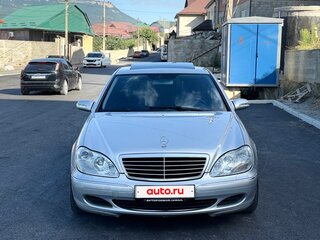 2004 Mercedes-Benz S-Класс 350 IV (W220) Рестайлинг, серебристый, 1150000 рублей, вид 2