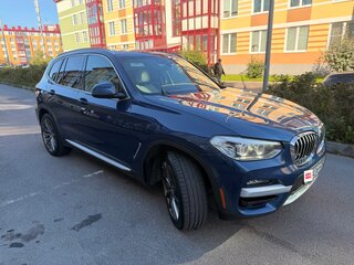 2020 BMW X3 30i xDrive III (G01), синий, 3700000 рублей, вид 3