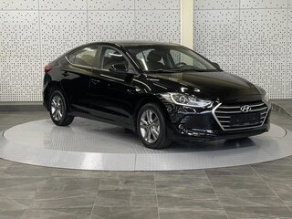 2017 Hyundai Elantra VI (AD), чёрный, 990000 рублей, вид 1
