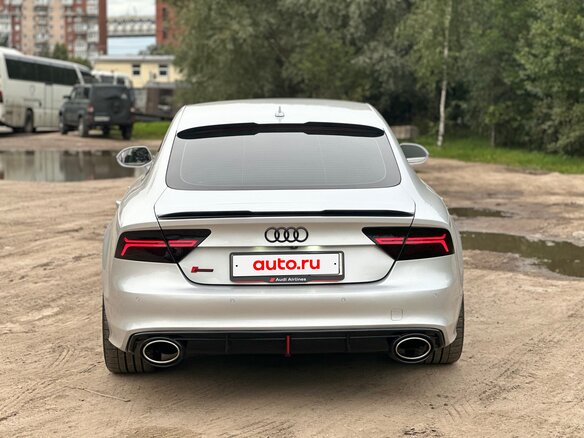 2014 Audi A7 I (4G), серебристый, 2100000 рублей - вид 5