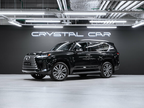2026 Lexus LX 500d IV, чёрный - вид 5