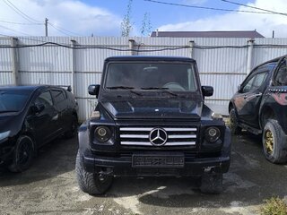 1999 Mercedes-Benz G-Класс 500 Euro 2 II (W463), чёрный, 1250000 рублей, вид 1