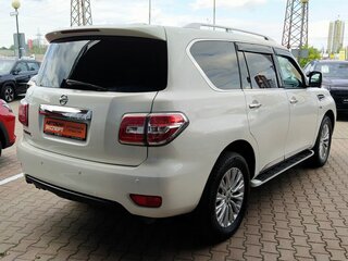 2014 Nissan Patrol VI (Y62) Рестайлинг, белый, 1767000 рублей, вид 4