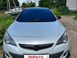 2012 Opel Astra GTC J Рестайлинг, белый, 680000 рублей, вид 3