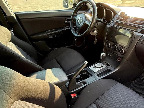 2007 Mazda 3 I (BK) Рестайлинг, серый, 605000 рублей - вид 5