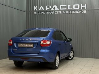 2021 Lada (ВАЗ) Granta I Рестайлинг, синий, 699000 рублей, вид 2