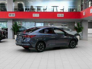 2021 Hyundai Solaris II Рестайлинг, серый, 1390000 рублей, вид 2