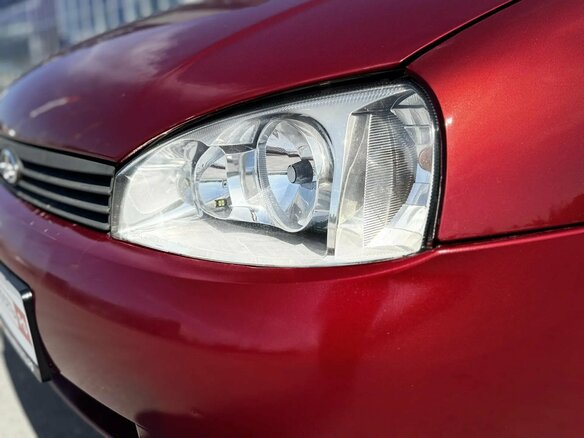 2008 Lada (ВАЗ) Kalina I, красный, 210000 рублей - вид 8