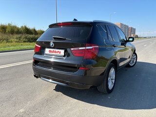 2012 BMW X3 35i xDrive II (F25), чёрный, 1450000 рублей, вид 2