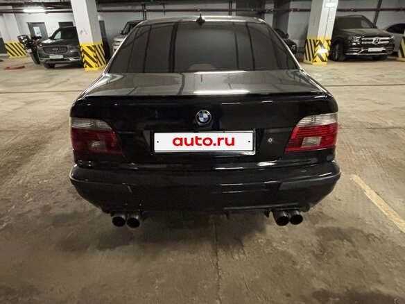 2000 BMW 5 серии 530i IV (E39) Рестайлинг, синий, 890000 рублей - вид 3