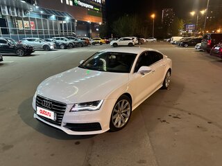 2013 Audi A7 I (4G), белый, 1586000 рублей, вид 2