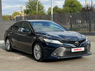 2018 Toyota Camry VIII (XV70), синий, 2875000 рублей, вид 1