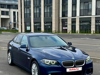 2012 BMW 5 серии 525d xDrive VI (F10/F11/F07), синий, 1600000 рублей, вид 3