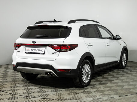 2018 Kia Rio X-Line IV, белый, 1375900 рублей, вид 5